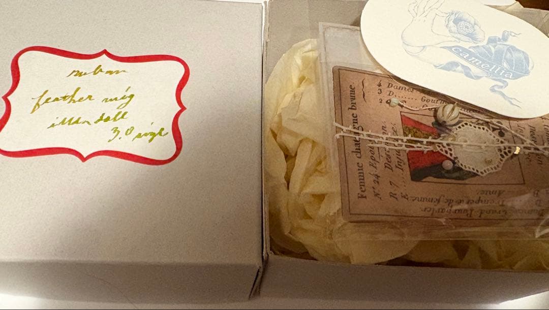 camellia 様 ruban ウィッグ iMda3.0 人形 ドール 羽根