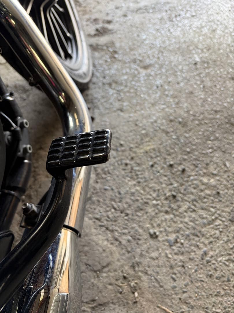 スポーツスター 真鍮製パーツセット ヘッドキャップ メーターリング ペダルカバー