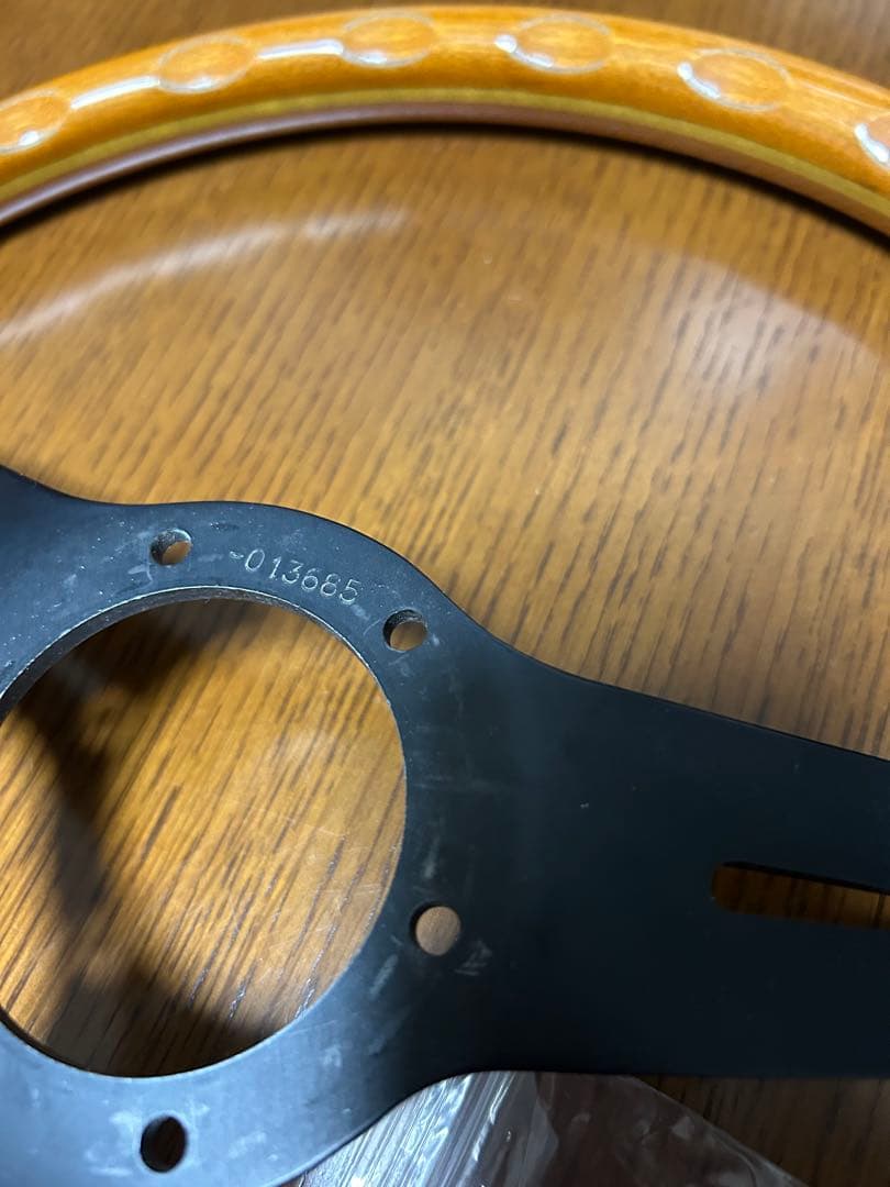 n*o様 ナルディ 正規品 クラシック ウッド ステアリング ハンドル 美品 N