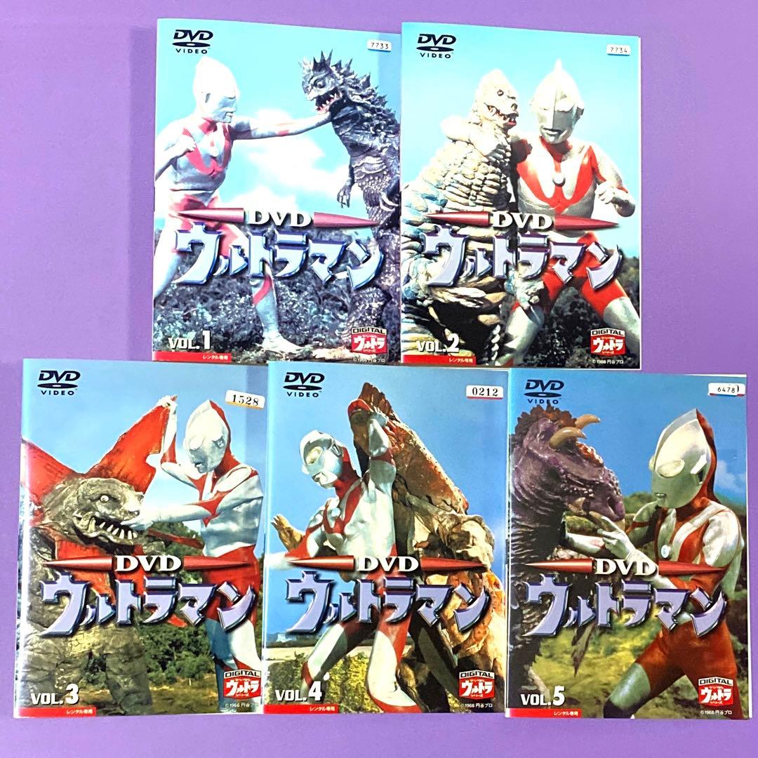 DVD ウルトラマン全10巻　　小林昭二 / 黒部進 / 野長瀬三摩地