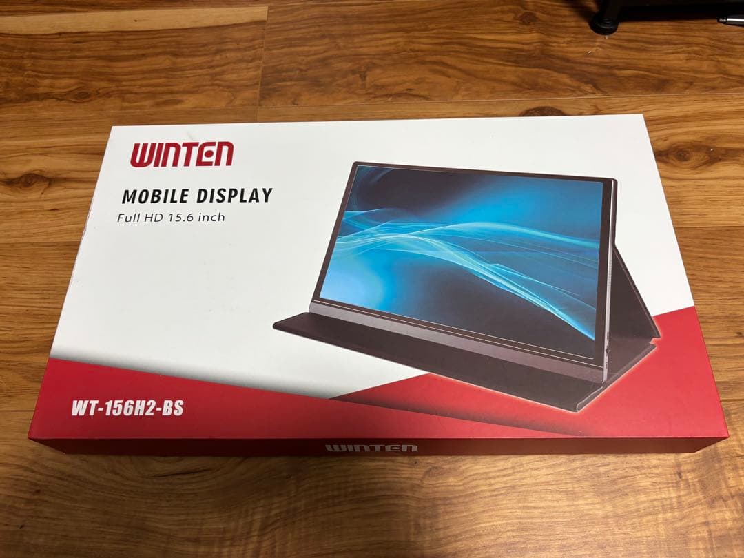 箱付き美品WINTEN 15.6インチ WT-156H2-BS
