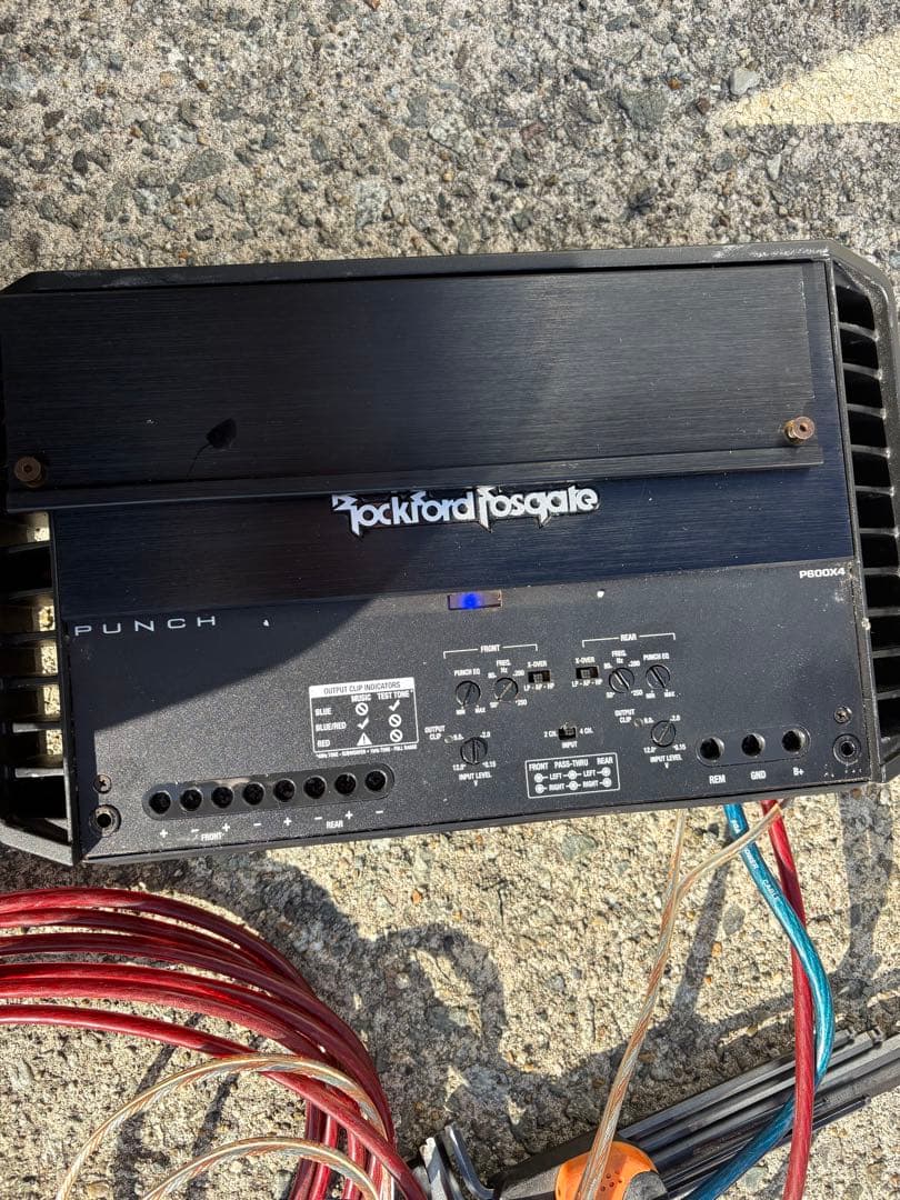 あ*し様 Rockford Fosgate p600×4