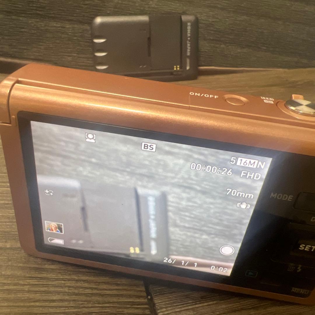 ま*も様 CASIO EXLIM EX-ZR50ピンク コンパクトデジタルカメラ