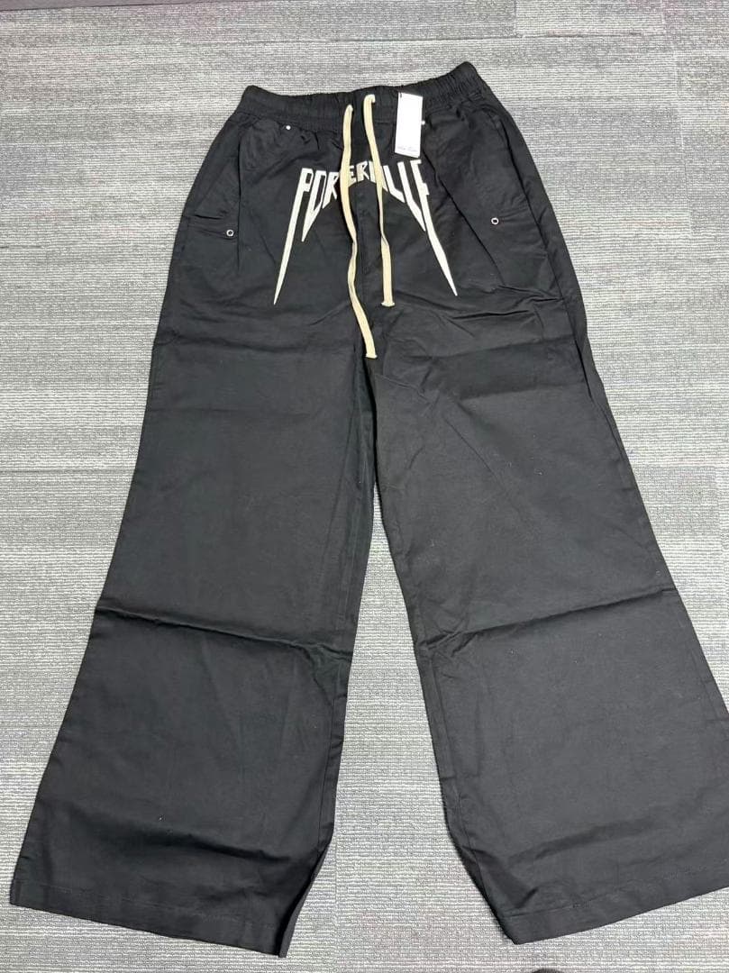 Rick Owens ブラック ワークパンツ M