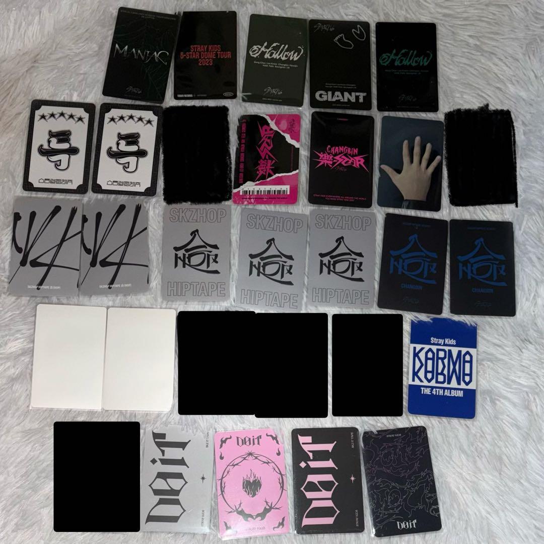 Straykids 特典 封入 トレカ ステッカー ID まとめ売り チャンビン