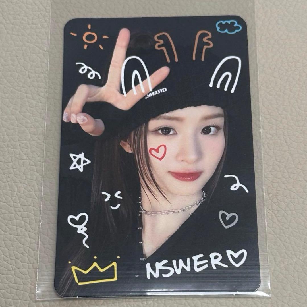 【激レア】 NMIXX ソリュン 直筆サイン ポラロイド