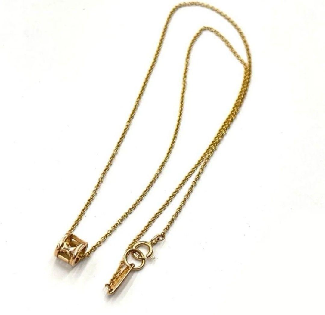 ティファニー アトラス オープン ミニ ネックレス K18 750