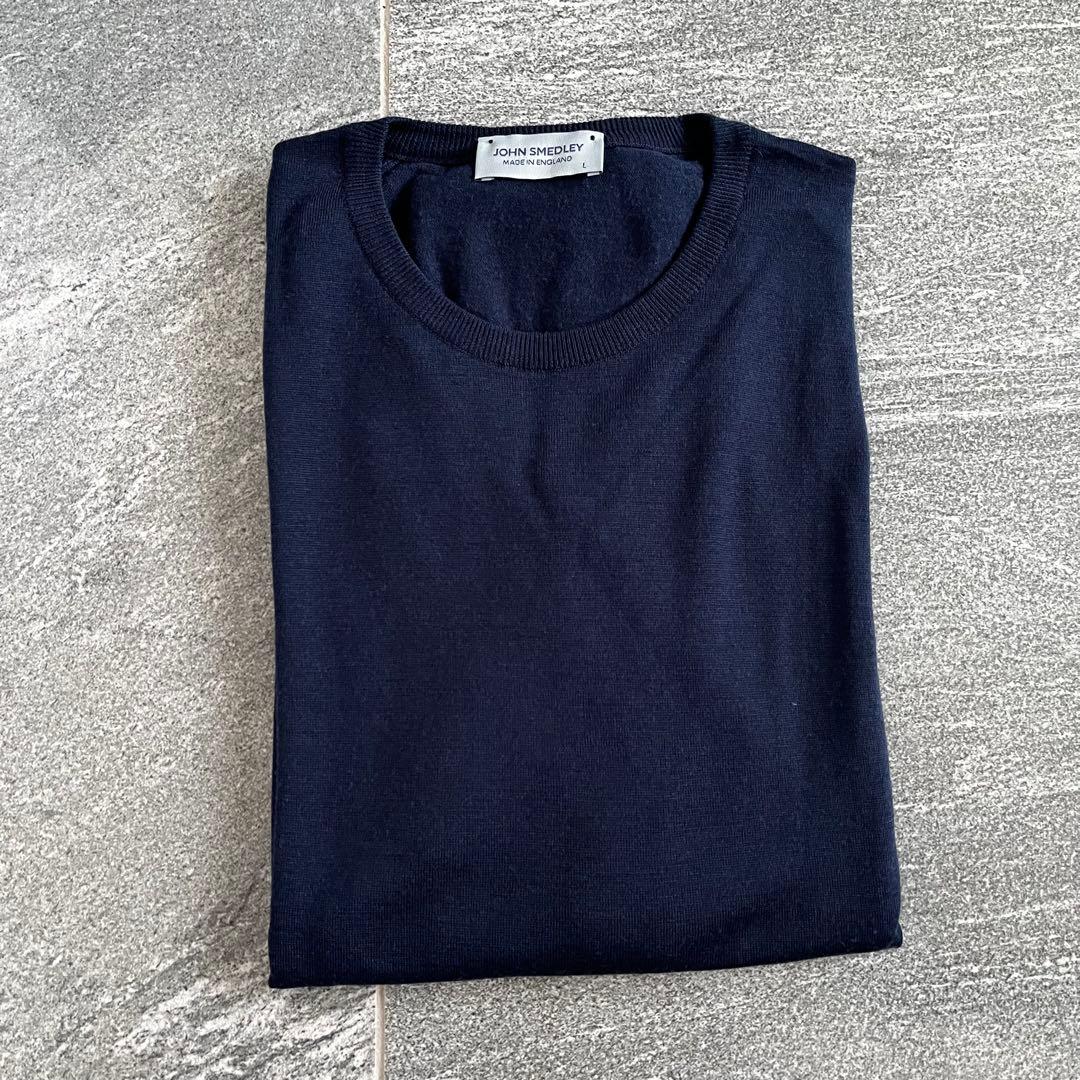 JOHN SMEDLEY SCANLAN ネイビー