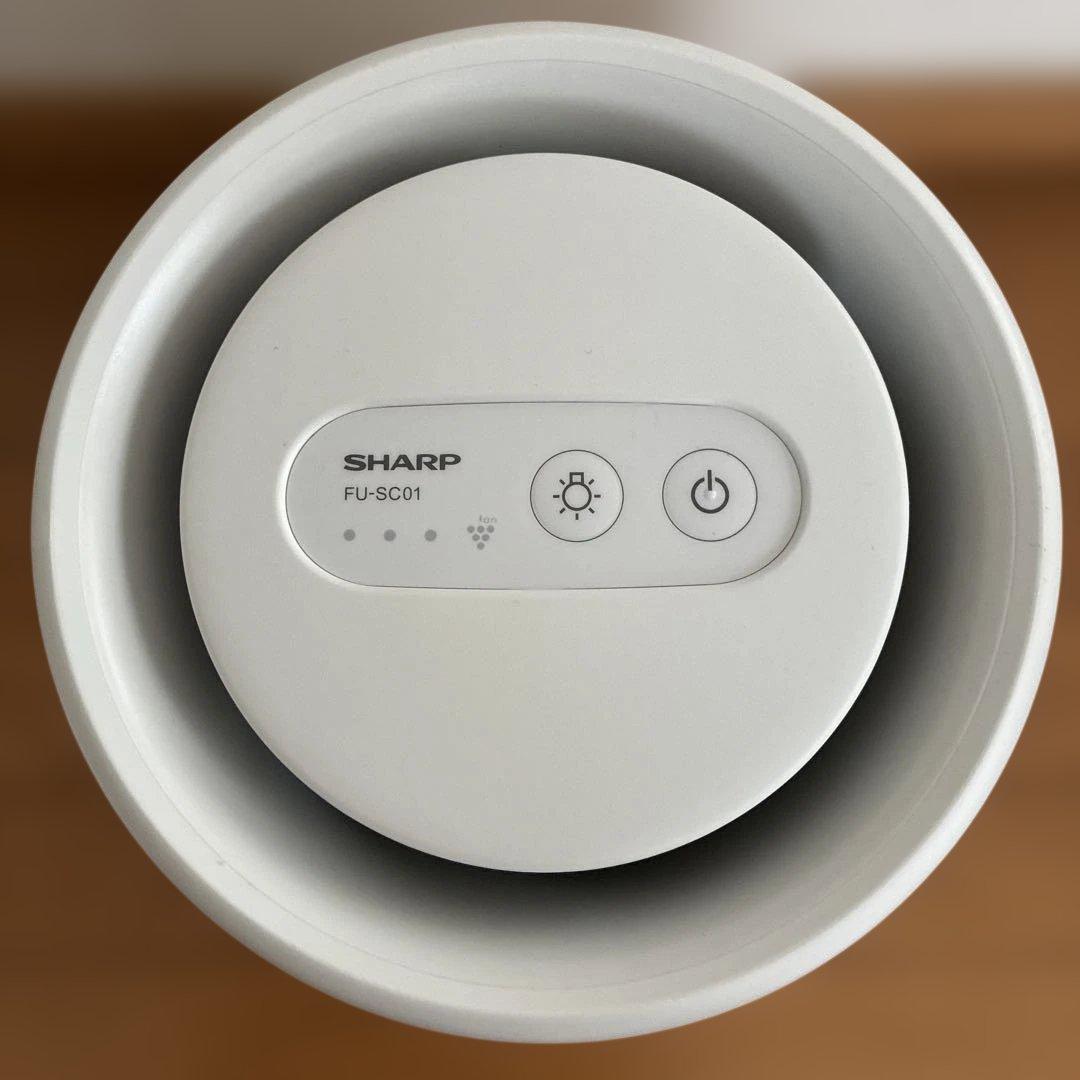 シャープ SHARP 空気清浄機 プラズマクラスター FU-SC01-W