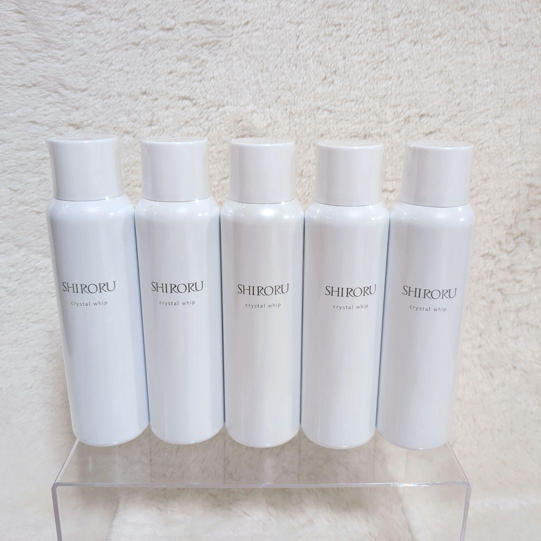 新品未使用✨SHIRORU シロル クリスタルホイップ 120g 5本入