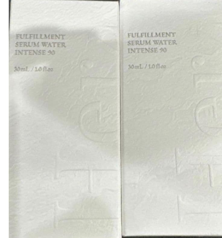 2本セットFULFILLMENT SERUM WATER INTENSE 90