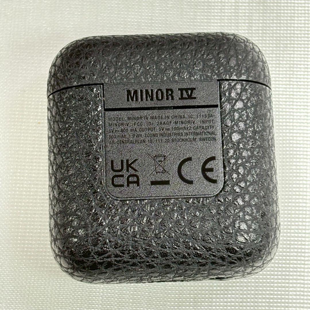 展示品 Marshall Minor IV ワイヤレスイヤホン ブラック