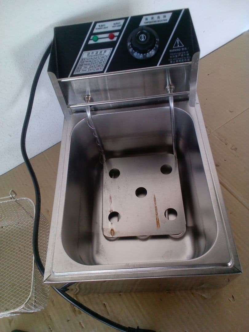 卓上電気　フライヤー　揚げ物　業務用　エレクトロフライヤー　45×29×30ｃｍ