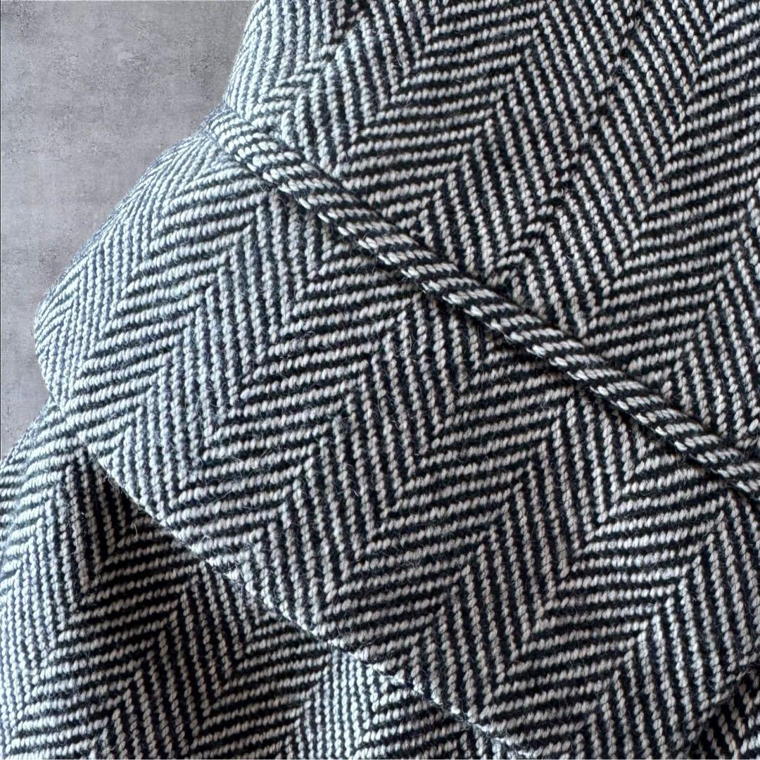 Ralph Lauren パープルレーベルヘリンボーン ダブルブレストジャケット