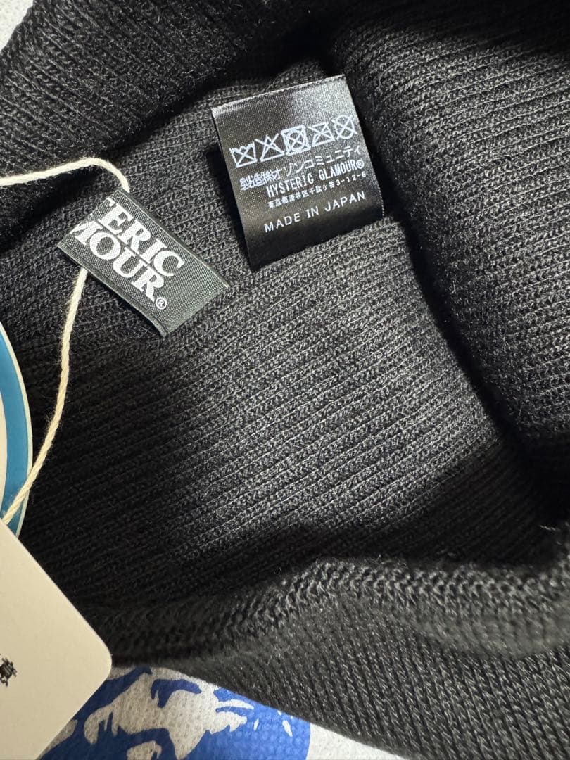 新品 大人気！ヒステリックグラマー ビーニー【STAR WOMAN】黒