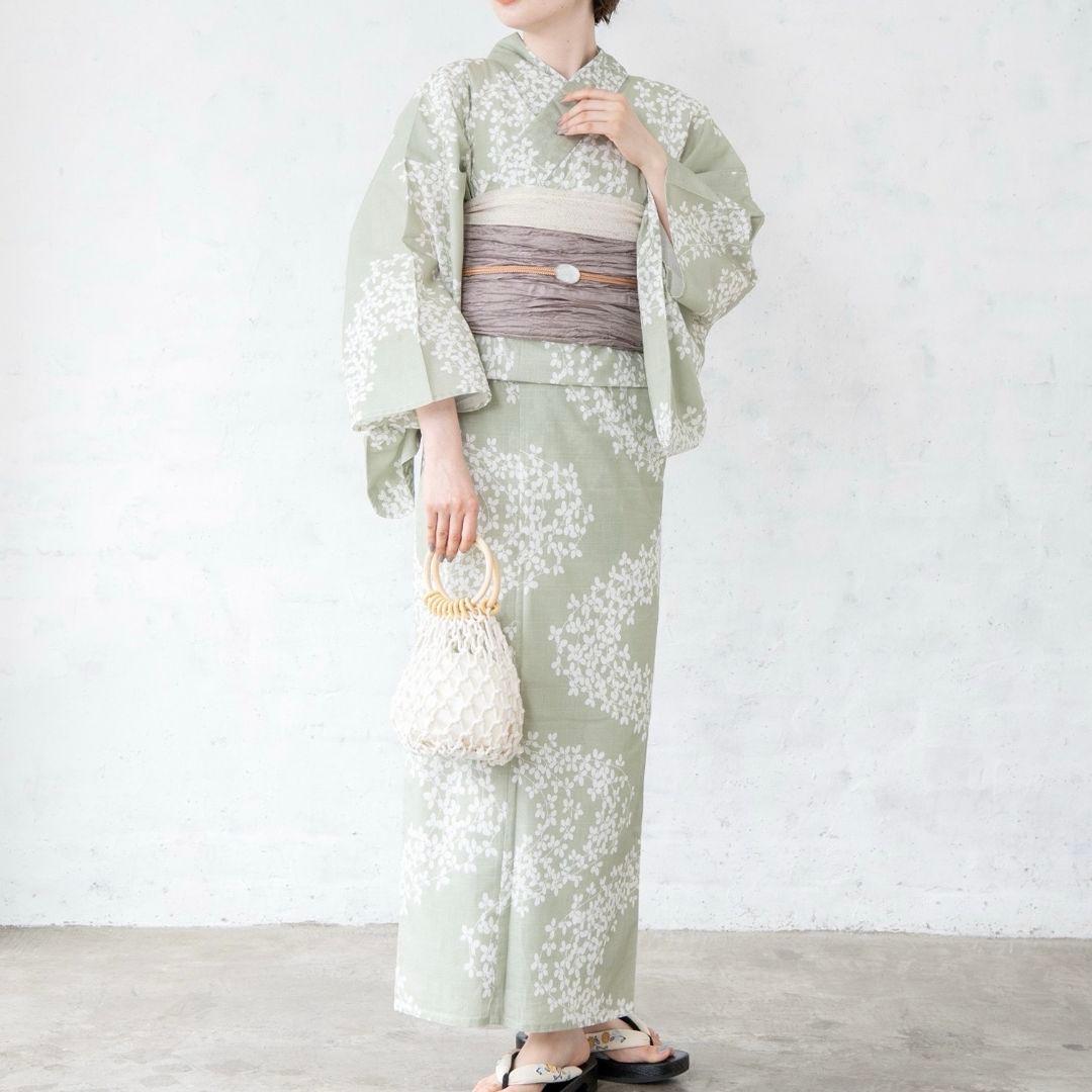 ゆかた館グレース 浴衣 S セット