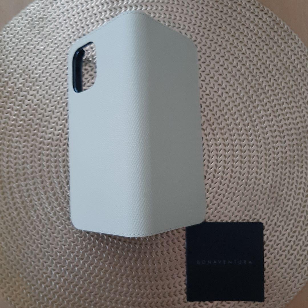 【ボナベンチュラ】ダイアリーケースiPhone 14 Pro Max, ホワイト