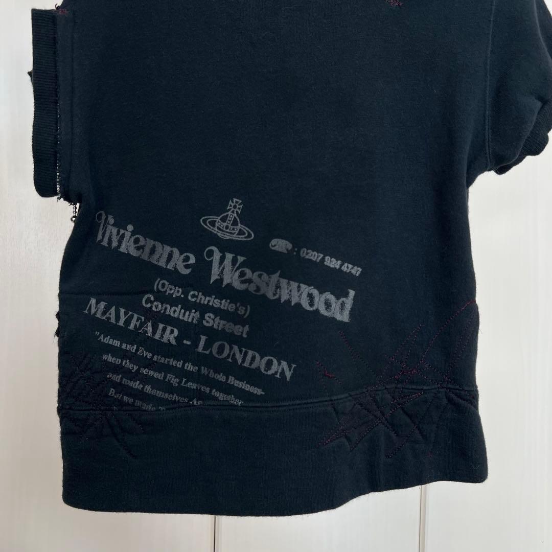 VIVIENNE WESTWOOD アナーキー ダメージ加工 スウェットトップス