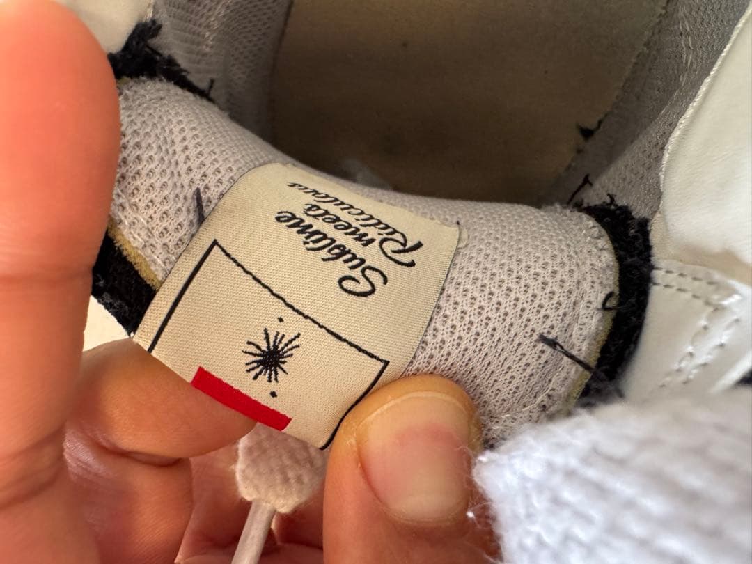 Maison Mihara Yasuhiro スニーカー ブラック/ホワイト