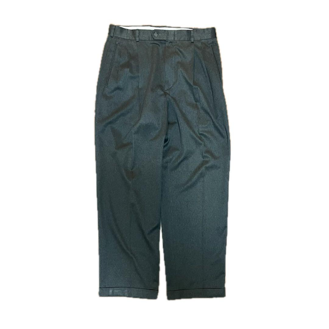 slates スレイツ スラックス 極上 ノームコア 00s ワイド 34×31