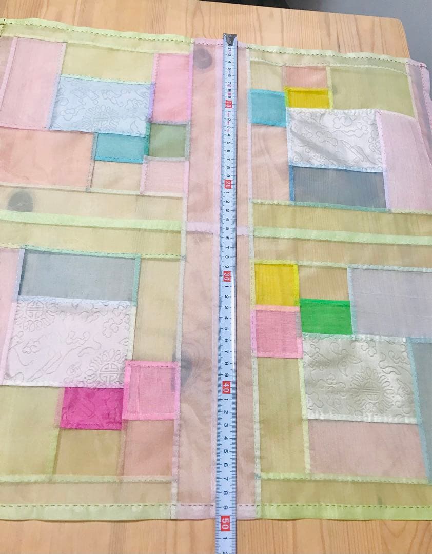 韓国　ポジャギ　タペストリー　②枚　さつき様