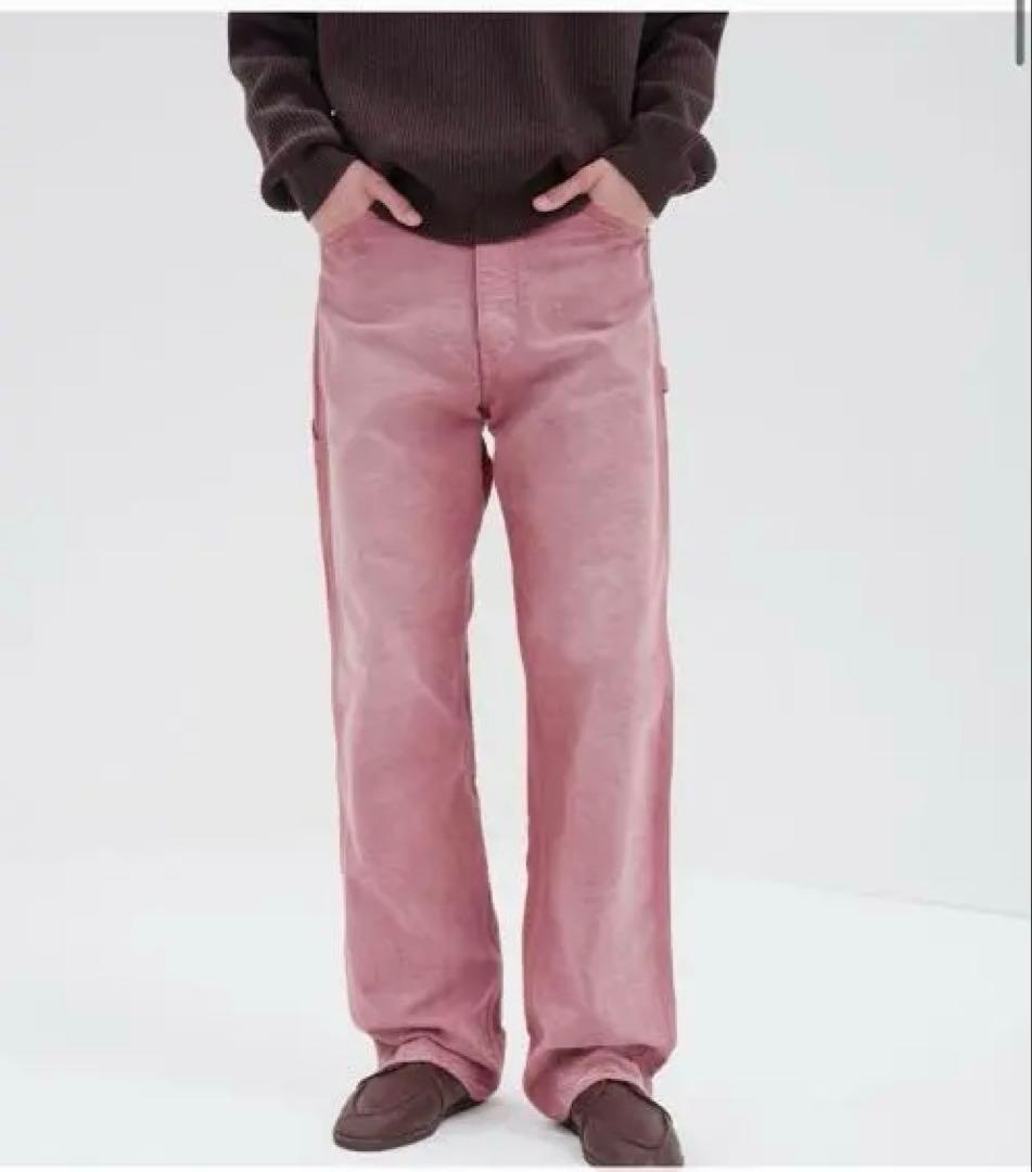 パンツ AURALEE DUCK PAINTER PANTS (4)