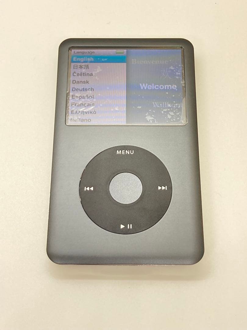 綺麗なiPod classic 第7世代 160GBからSD256GBにグレー