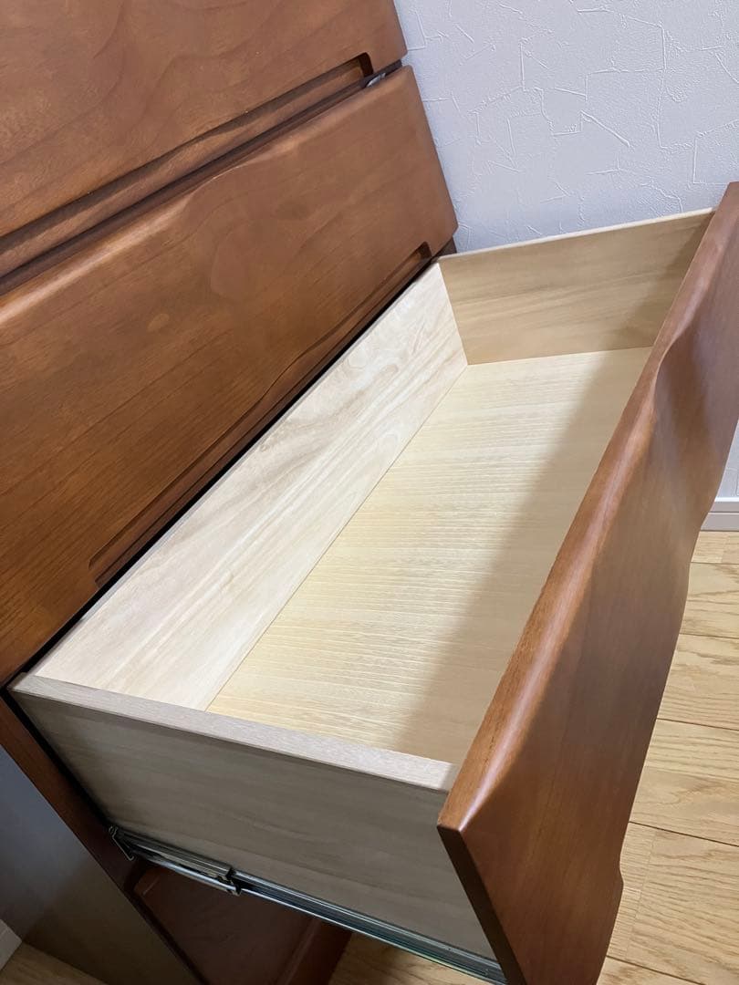 木製チェスト 7引き出し ブラウン