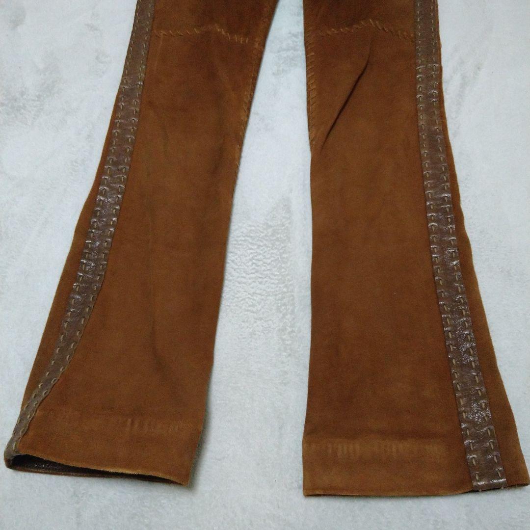 ラルフローレン 80s 90s レザーパンツ ウエスタン ヴィンテージ y2k