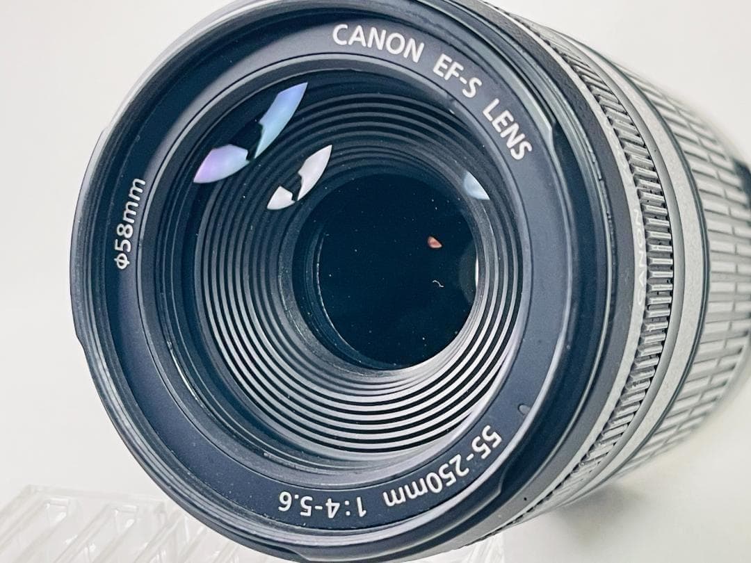 美品⭐Canon キャノン EF-S 55-250mm f4-5.6 IS