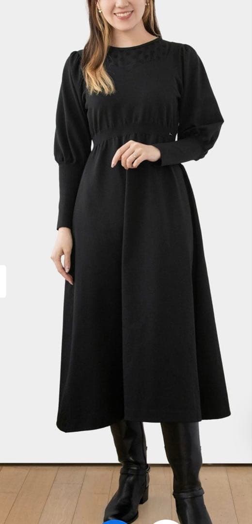 TOCCA【洗える！】RAINY NIGHT ニットドレス