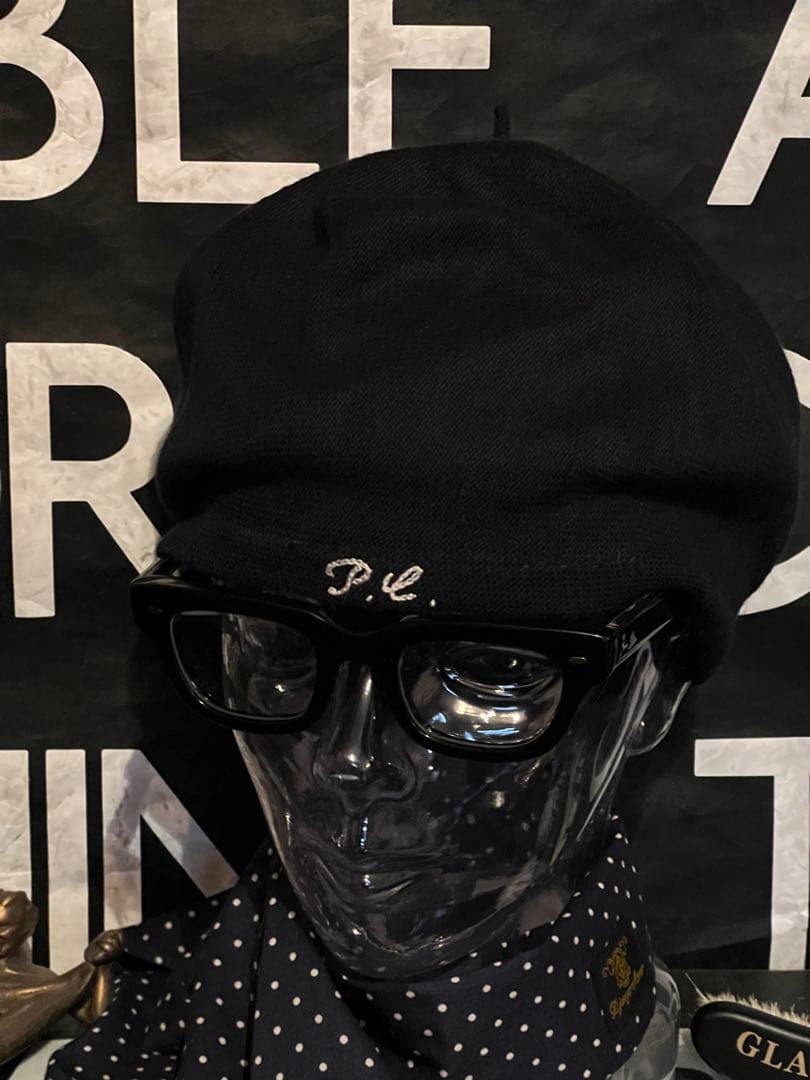 ポータークラシックのニットベレー　Porter Classic ブラック