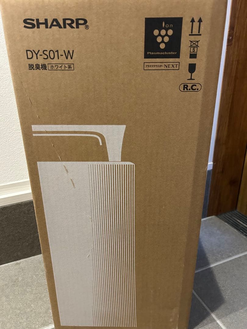 SHARP DY-S01-W 脱臭機 ホワイト