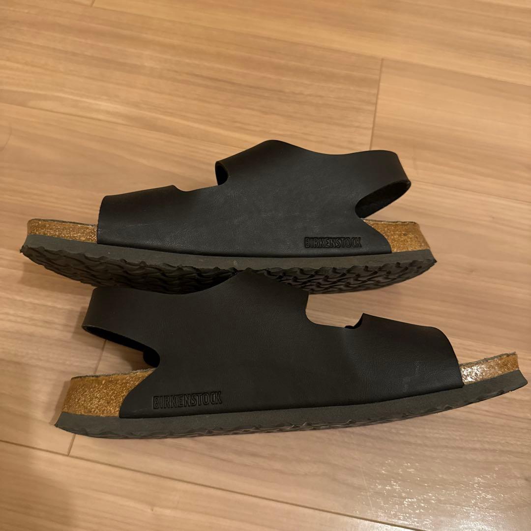 美品！BIRKENSTOCK ブラックサンダル 42 27cm