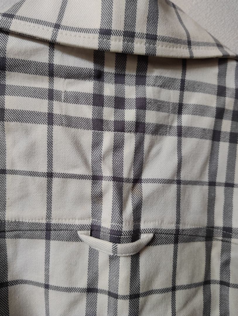 BURBERRY チェック柄ジャケット Lサイズ 新品タグ付き
