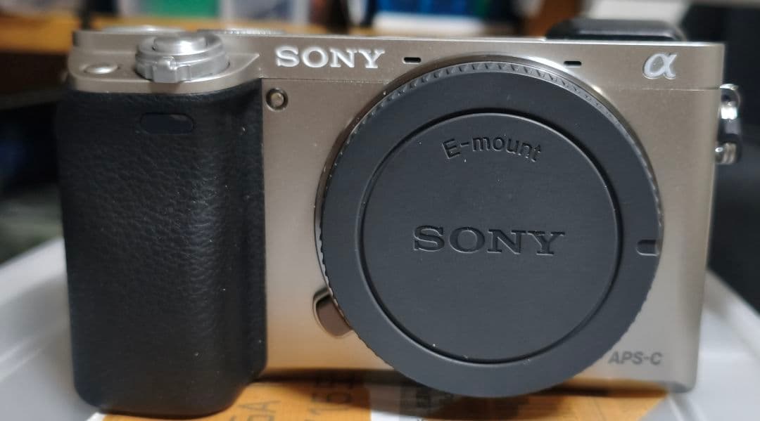 SONY α6000 シルバー　美品　シャッター数極小