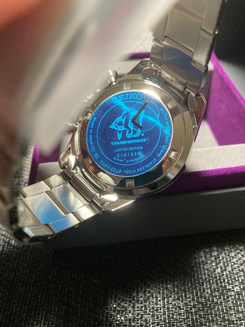 SEIKO トランスフォーマーコラボ腕時計（世界300個限定超レア物）