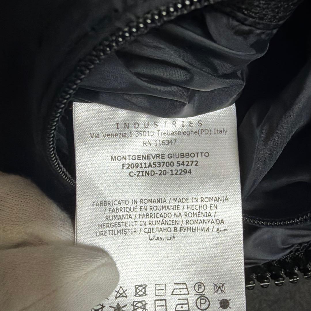 モンクレール　モンジュネーブル　ブラック　サイズ1