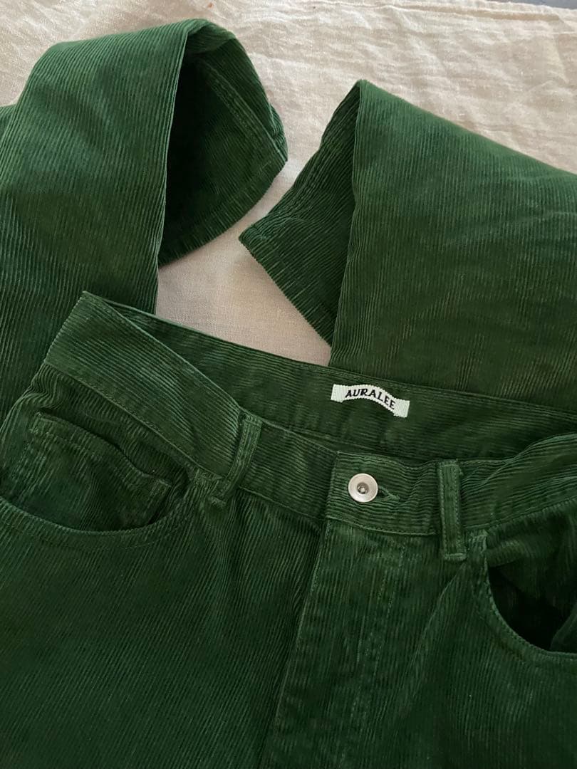 AURALEE コーデュロイパンツ　2025AW サイズ0