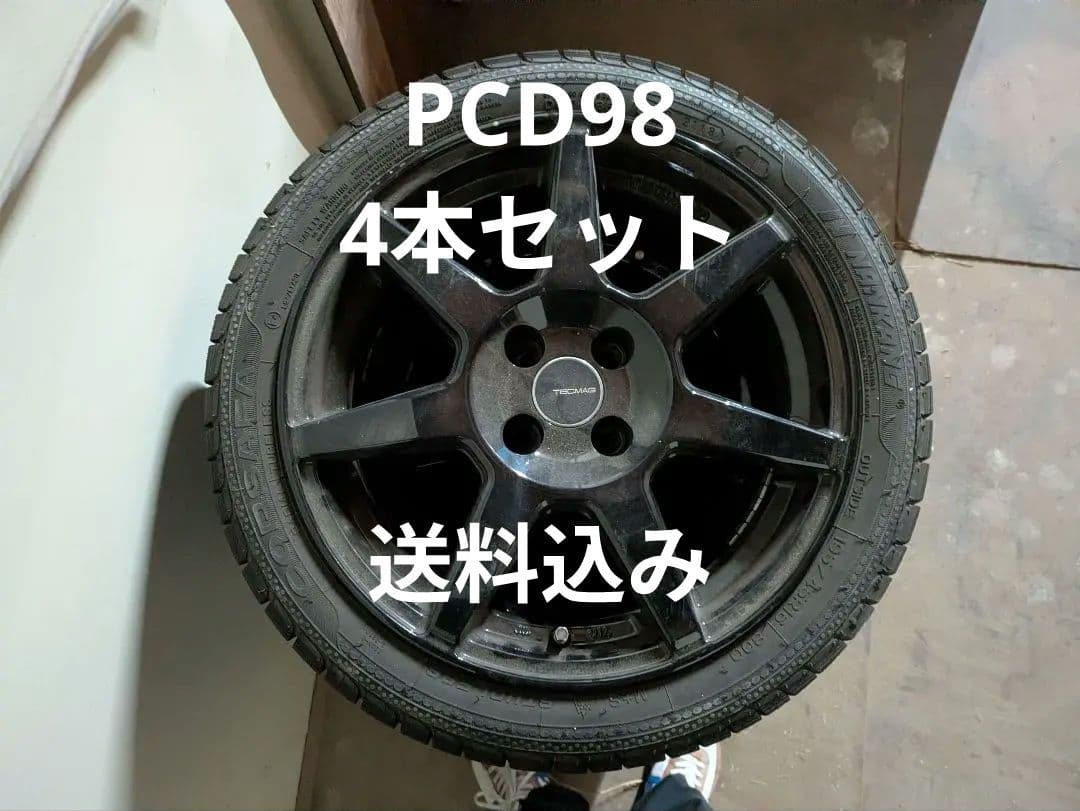 アバルト595 スタッドレス 195/45R16 6.5J PCD98 4本