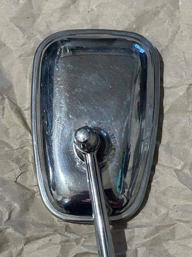 親*方様 英国 DESMOミラー クローム 2個セット