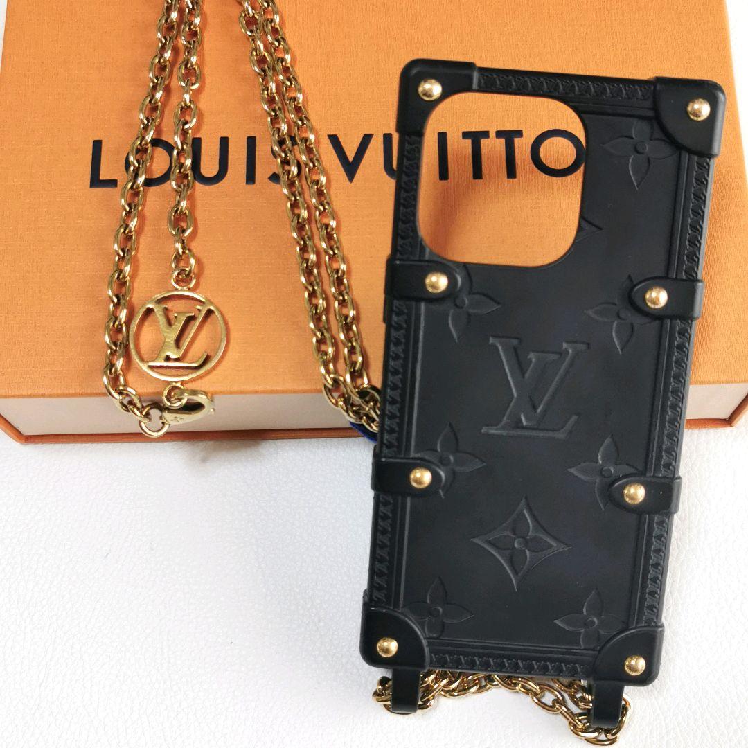 美品✨LOUIS VUITTON リトランク iPhoneケース 14pro