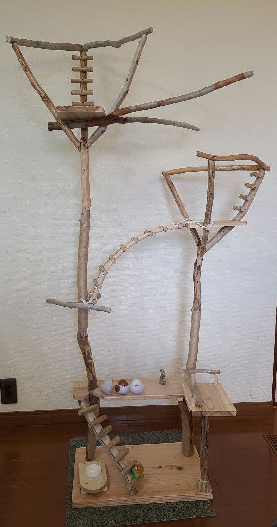 ① タリム様オーダーバードアスレチック　専用ページ　流木　ハンドメイド