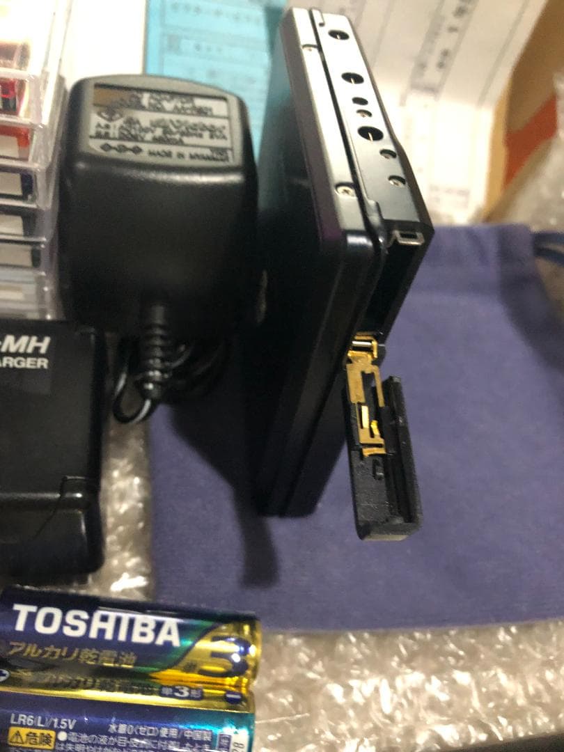 Victor　XM-C11　ポータブルMDプレーヤー　動作良好♬　付属品多数