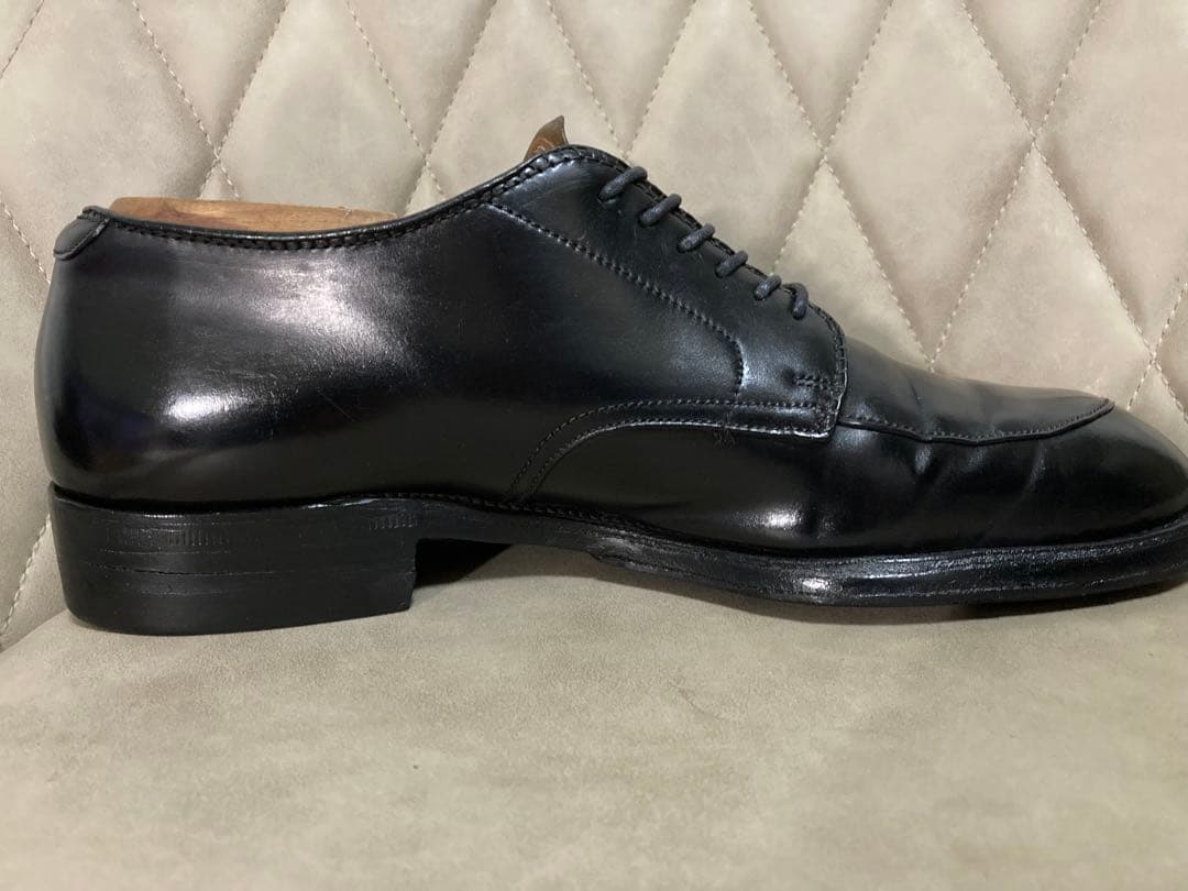 Alden オールデン　コードバン　Vチップ モディファイドラスト　黒　26cm