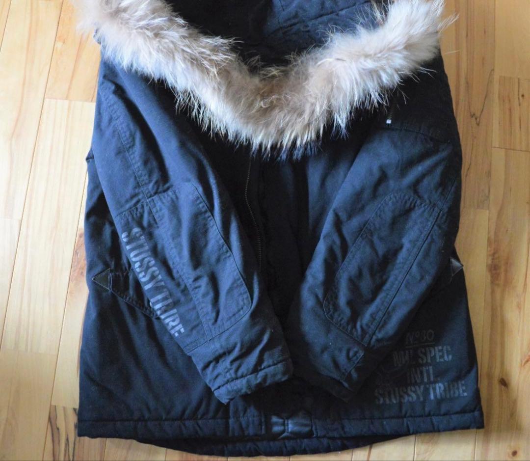 激レア! STUSSY N3Bタイプジャケット ブラック vintage