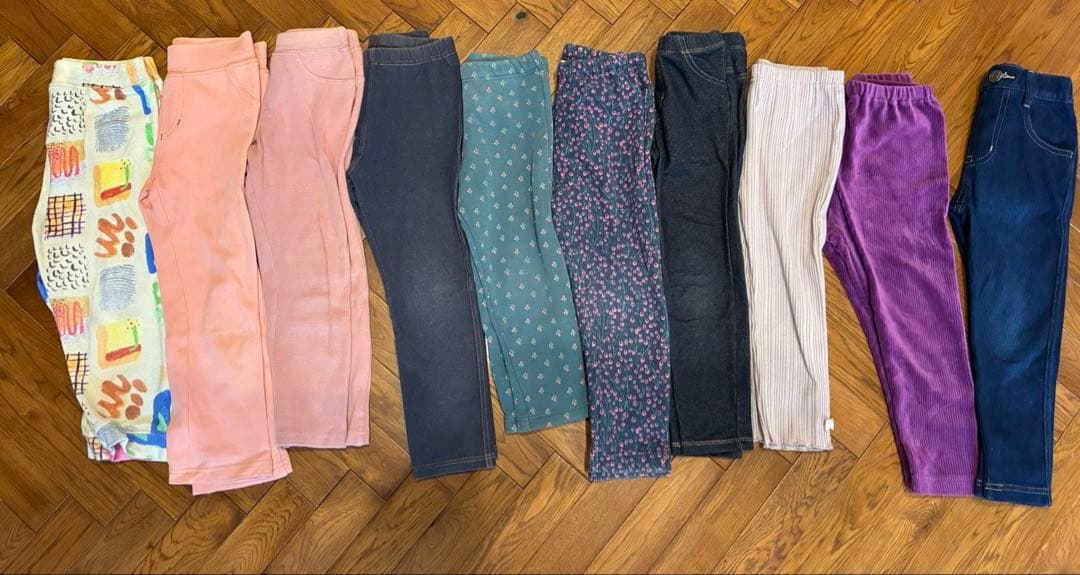 まとめ売り　女の子　100〜110 アウター　スウェット　パンツ　Tシャツ　長袖