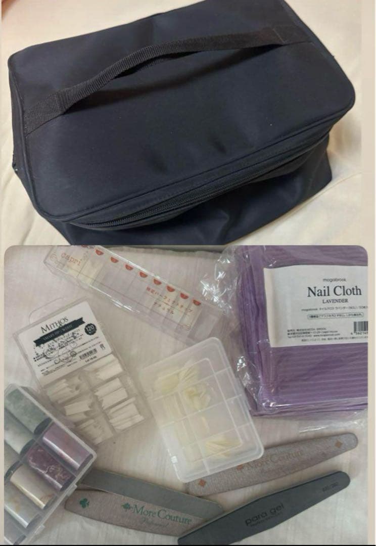 【れびん】URAWA ネイルセット(ビット、バッグ、ファイル他)