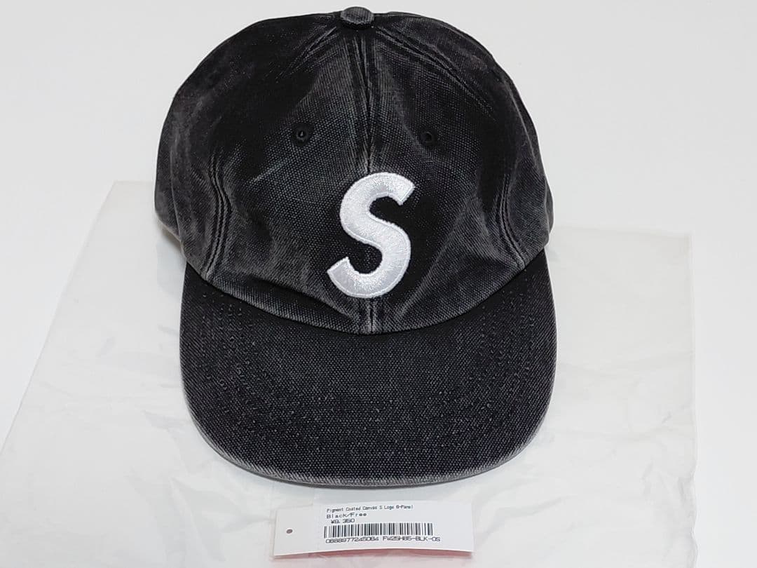 【新品】Supreme　Pigment　Coated　Canvas　S Logo
