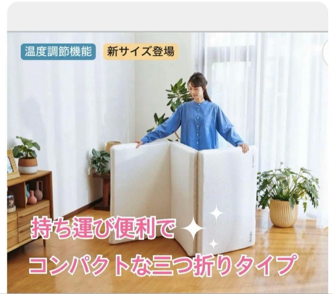 ②✨快適快眠✨OASIS シングル 布団 三つ折り コアラ(R) ✨お買得品！